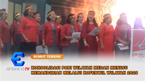 Konsolidasi PSBI Wilayah Medan Menuju Kemandirian Melalui Koferwil