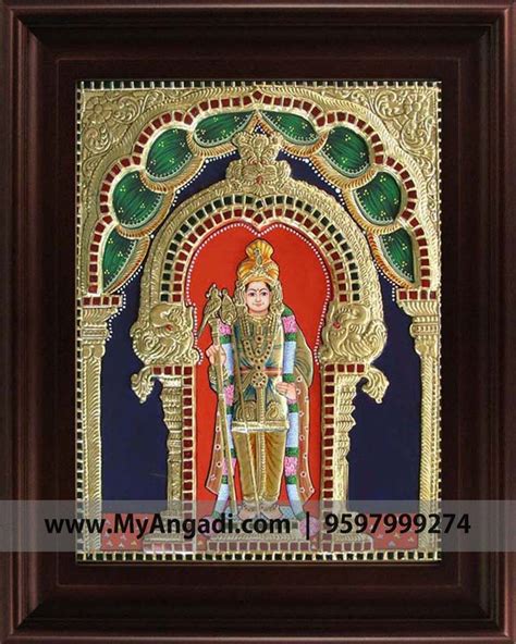 Murugan Tanjore Painting Call Us Or Whatsapp 9597999274