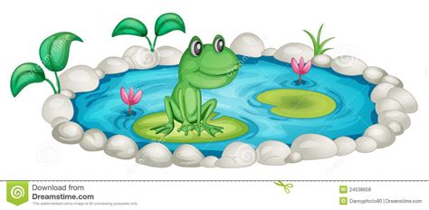 Frog in a pond | Giraffe coloring pages, Pond drawing, Giraffe drawing