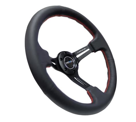 NRG Innovations RST 018R RS NRG Deep Dish Steering Wheels With Slit