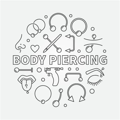 130 Tongue Piercing Illustraties Royalty Free Vector Illustraties En