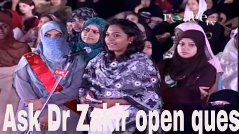 Ask Dr Zakir An Exclusive Open Question Answer Session Mumbai Youtube