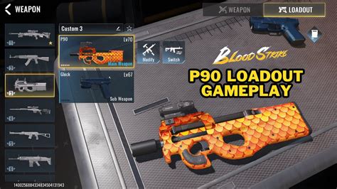 BLOOD STRIKE P90 LOADOUT PC GAMEPLAY YouTube