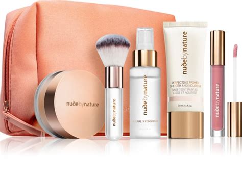 Nude By Nature Fresh Complexion Set W4 Coffret Cadeau Soft Sand Pour