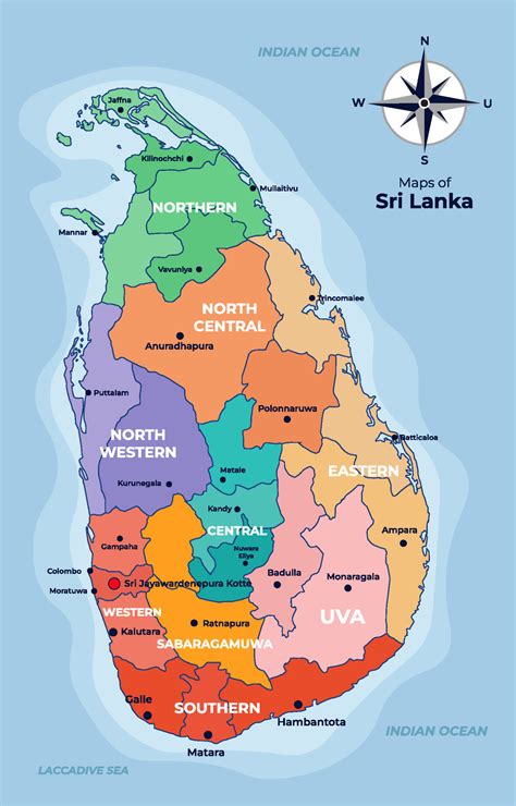 Country Map Of Sri Lanka Concept 20324268 Vector Art At Vecteezy