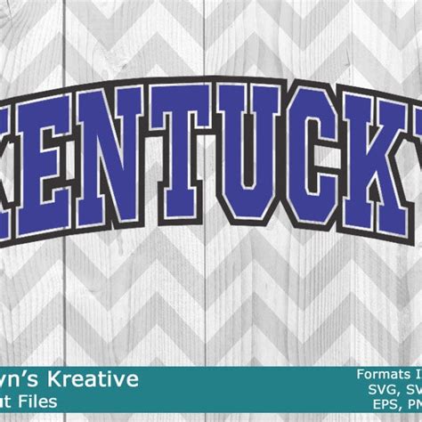 Kentucky Wildcats Svg Etsy