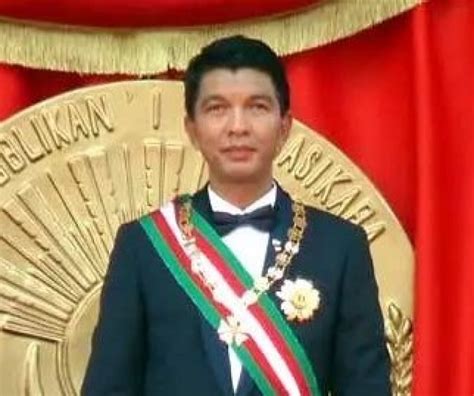 Andry Rajoelina l actuel président de Madagascar n a qu un seul