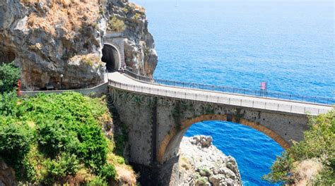 Carretera De La Costa De Amalfi Italia Imagen De Archivo Imagen De