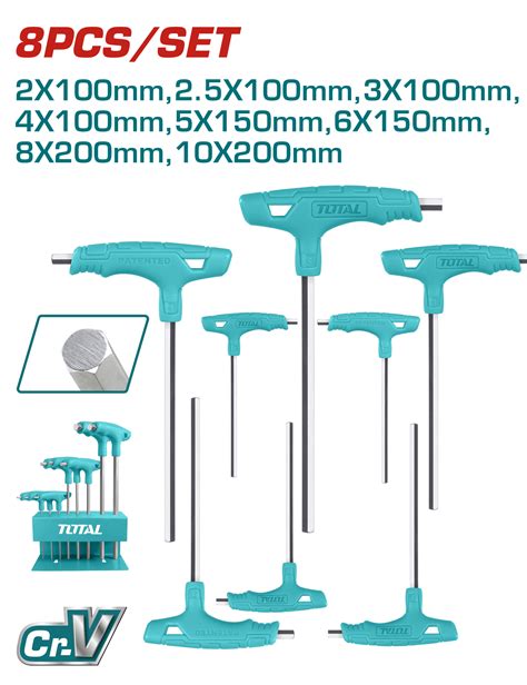 Pcs T Handle Hex Wrench Set Total Tools South Africa