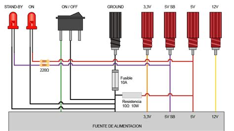 Diagrama Circuito Electronico Fuentes De Alimentacion