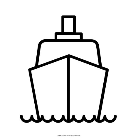 Navio De Cruzeiro Desenho Para Colorir Ultra Coloring Pages