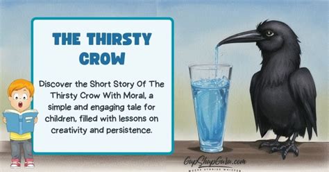 The Thirsty Crow: A Classic Story with a Moral