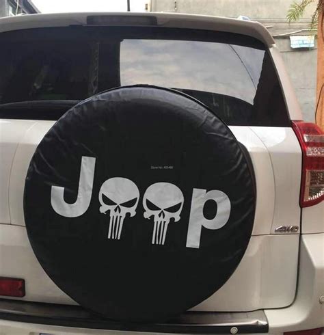 Spare Tire Cover For Jeep Wrangler Yj Tj Jk Jku Sports Sahara Freedom Rubicon X And Unlimited X 2