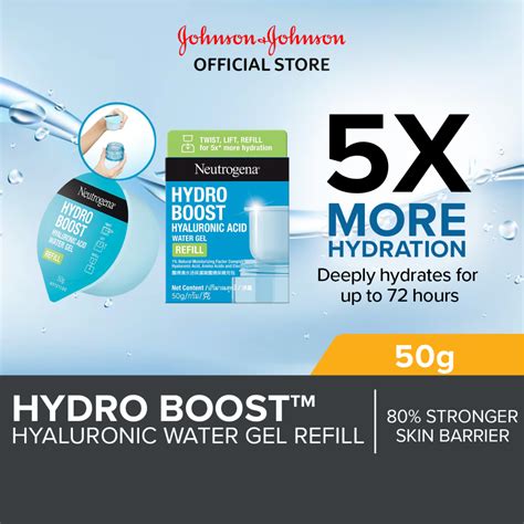 Neutrogena Hydro Boost Hyaluronic Acid Water Gel Refill Pod 50g Shopee Malaysia