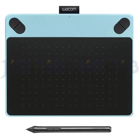 WACOM กระดานกราฟก INTUOS DRAW PEN SMALL CTL 490 B0 C MINT BLUE