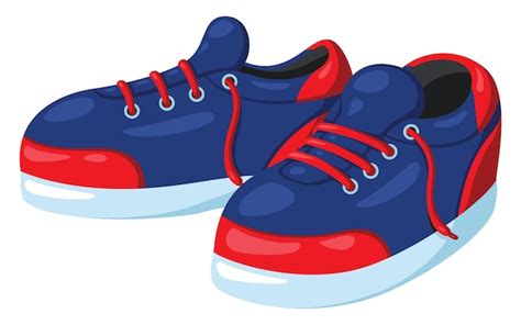 Lindos zapatos de dibujos animados | Vector Premium