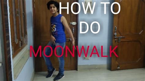 HOW TO DO MOONWALK - YouTube