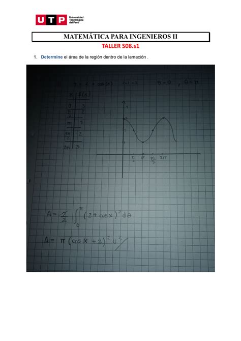 S S Ejercicios Matem Tica Para Ingenieros Ii Utp Studocu