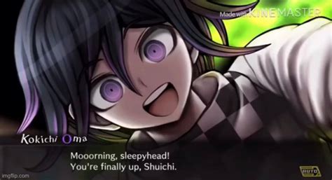 Actually No One Kokichi Waking Shuichi Up At 400 Am Hello Shumai