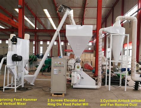 Poultry Feed Mill Equipment, Feed Grinder Mixer Machine for Sale