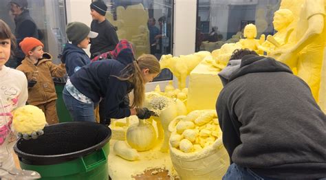 PA Farm Show Butter Sculpture Recycling Shows Positive Impact Dairy Farmers Have on Planet ...