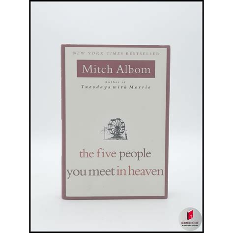 Hardbound The Five People You Meet In Heaven By Mitch Albom Shopee