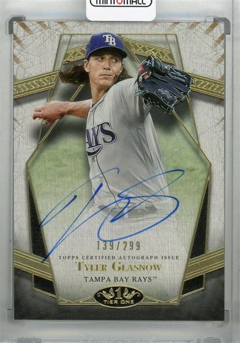 ミントモール MINT 浦和店 2022 Topps Tier One Tampa Bay Rays Tyler Glasnow