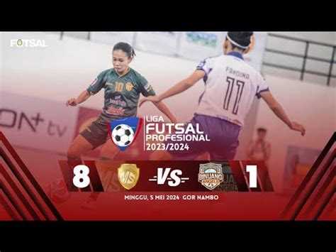 FULL MATCH LIGA FUTSAL PROFESIONAL 2023 2024 Ms Putri Bersatu Vs