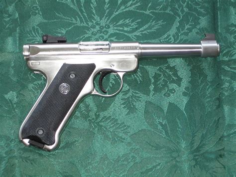 Ruger Mark Ii 22 Lr Stainless Steel 5 14 Bb For Sale