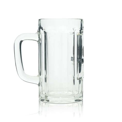 X Paulaner Bier Glas L Krug Henkelglas Sahm Seidel