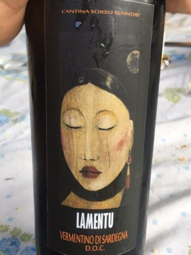 Sorso Sennori Lamentu Vermentino Di Sardegna Vivino