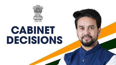 LIVE Press Briefing By Union Minister Anurag Thakur On Cabinet