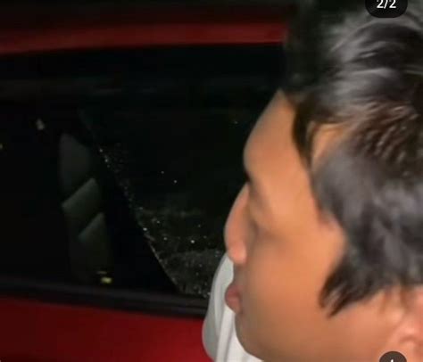 Komika Davi Jadi Korban Pemecahan Kaca Mobil Laptop Raib