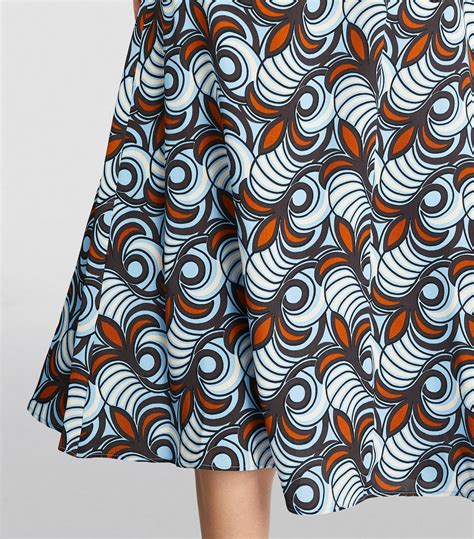 Weekend Max Mara Printed Midi Dress Harrods Us