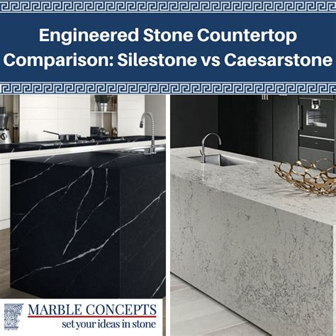 Engineered Stone Countertop Comparison: Silestone vs Caesarstone