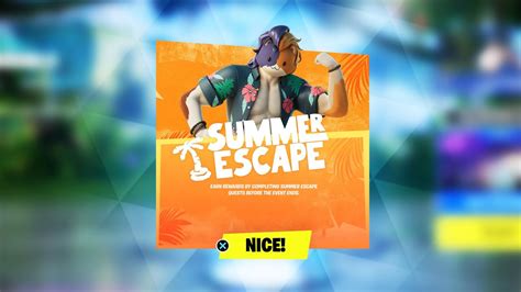 Summer Escape Is NOW AVAILABLE Fortnite YouTube