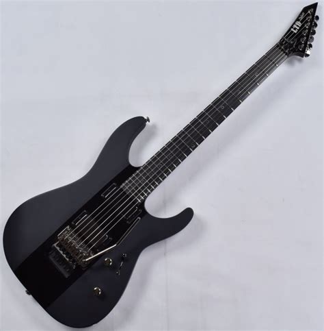 Esp Ltd Deluxe M 1000 Electric Guitar Black Stripe Black Nickel