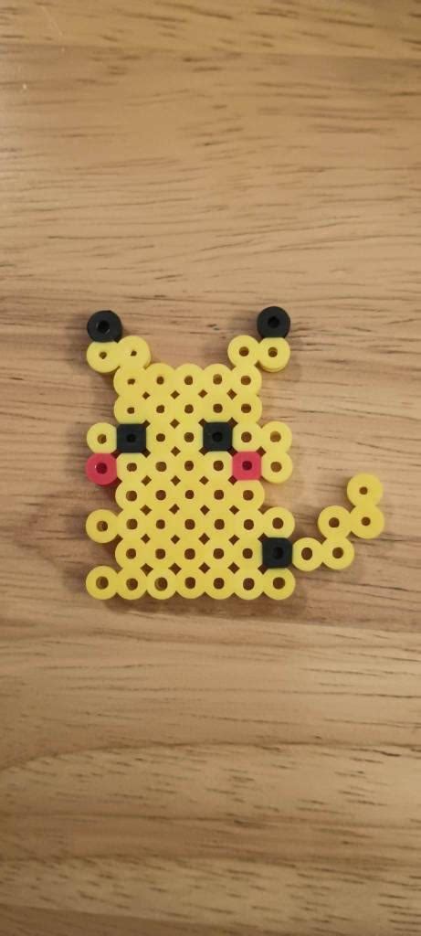 Pikachu Mini Perler Bead Pattern By Lily921 On Deviantart