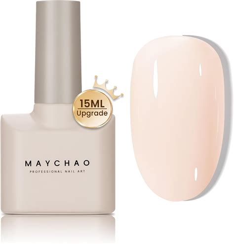 Maychao Ml Jelly Gel Nail Polish Nude Gel Nail Polish Cream Apricot