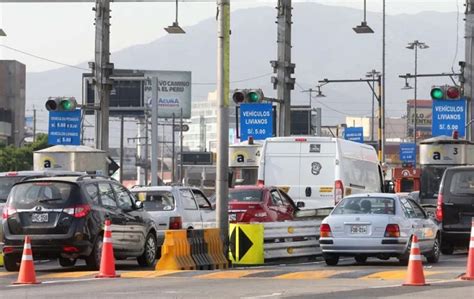 Lima Expresa Eleva A S 590 El Peaje De Vía Evitamiento Y Vía Expresa