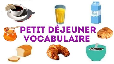 Quiz le petit déjeuner apprendre les vocabulaires en français