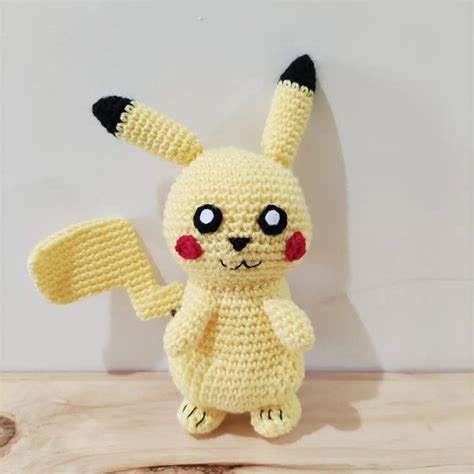 Pikachu Pokemon Go Crochet Amigurumi Free Patterns Mini