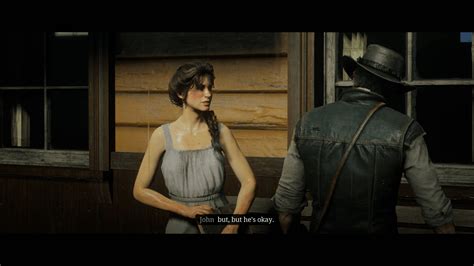 Found Mary-Beth in her nightgound in the epilogue : reddeadredemption