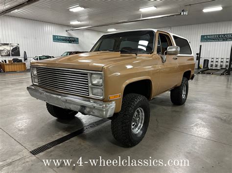 1984 Chevrolet K5 Blazer 4 Wheel Classics Classic Car Truck And SUV