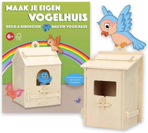 Maak Je Eigen Vogelhuisje 1 Stuk Bol