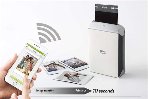 Fujifilm Instax SP 2 Share Printer Silver Inc 10 Shots