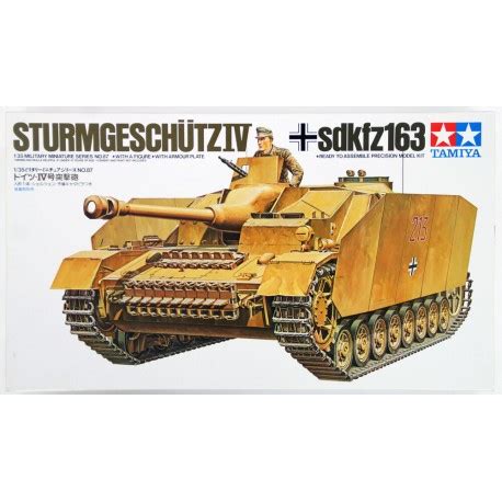 TAMIYA 35087 1 35 Sturmgeschütz IV chasseur de char Allemand Art