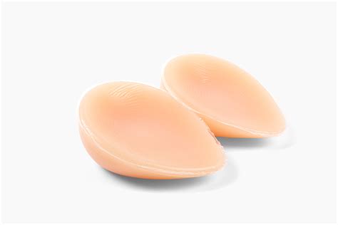 Pair Of Silicone Teardrop Breast Forms Prosthetic Breast For