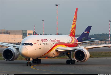 B 2759 Hainan Airlines Boeing 787 8 Dreamliner Photo By Mario Ferioli