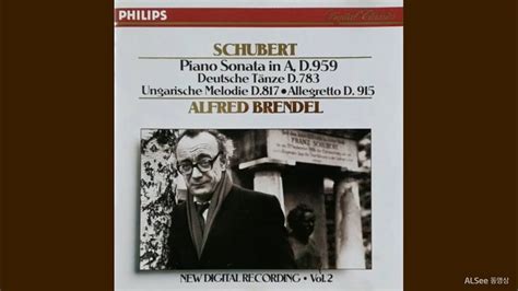 Schubert Piano Sonata No 20 In A Major D 959 Alfred Brendel YouTube